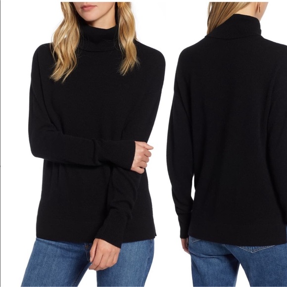Halogen Black Turtleneck Sweater Size XS - Picture 14 of 14
